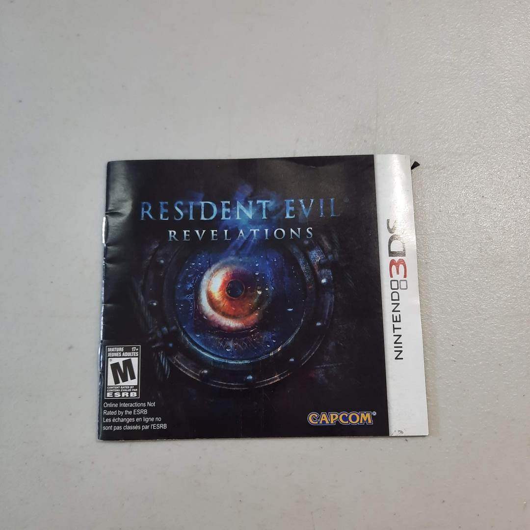 Resident Evil Revelations Nintendo 3DS (Instruction) *French/Francais -- Jeux Video Hobby 