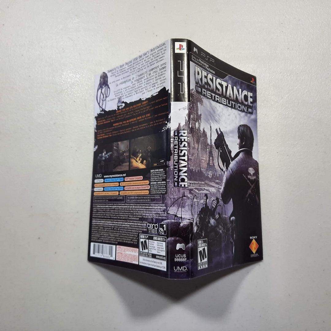 Resistance: Retribution PSP (Box Cover) -- Jeux Video Hobby 