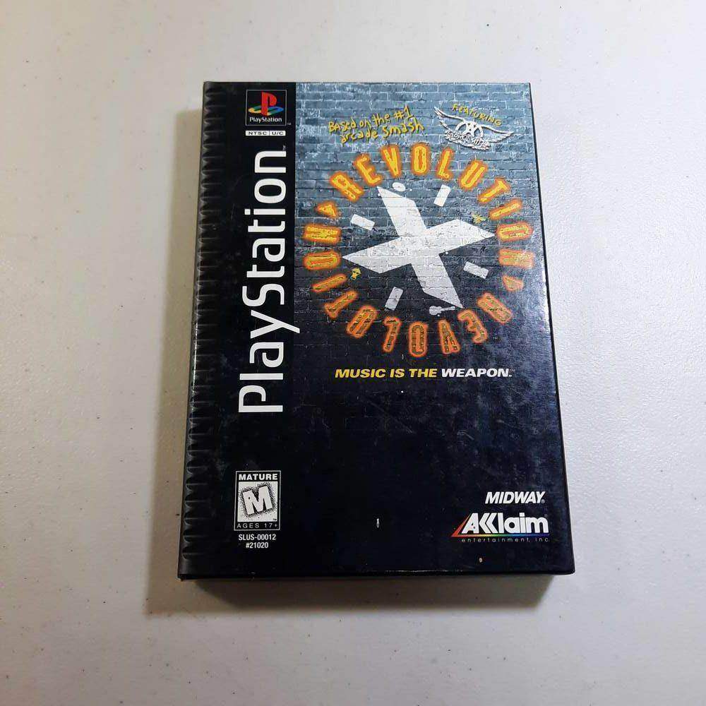 Revolution X Playstation [Long Box] (Cib) -- Jeux Video Hobby 