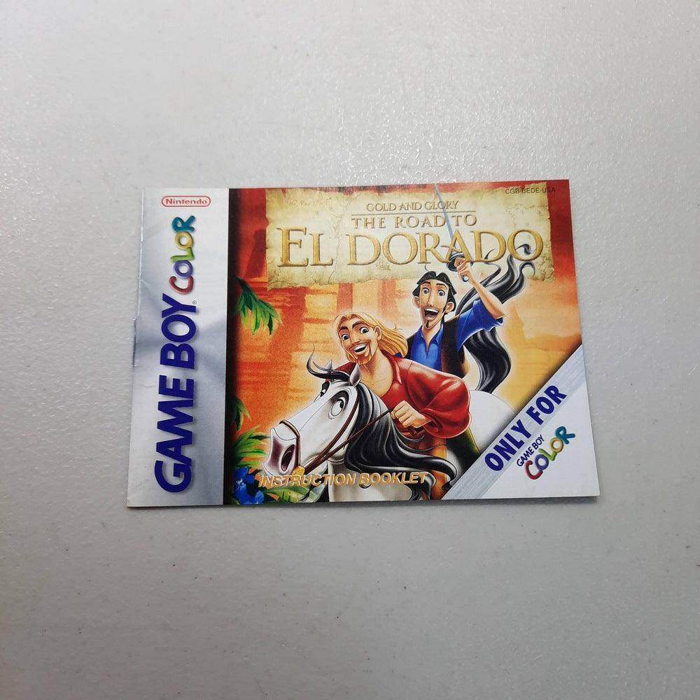 Road To El Dorado GameBoy Color (Instruction) *Anglais -- Jeux Video Hobby 