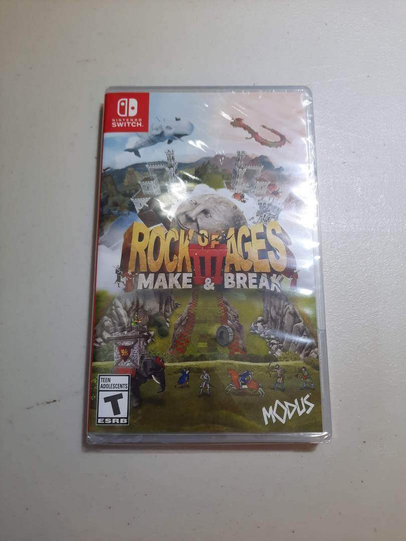 Rock Of Ages III: Make & Break Nintendo Switch (Seal) -- Jeux Video Hobby 