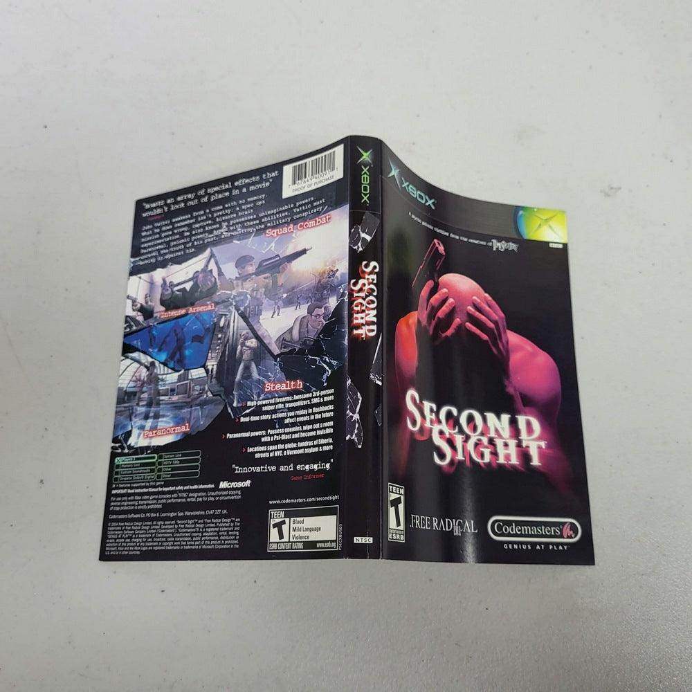 Second Sight Xbox (Box Cover) *Anglais/English -- Jeux Video Hobby 