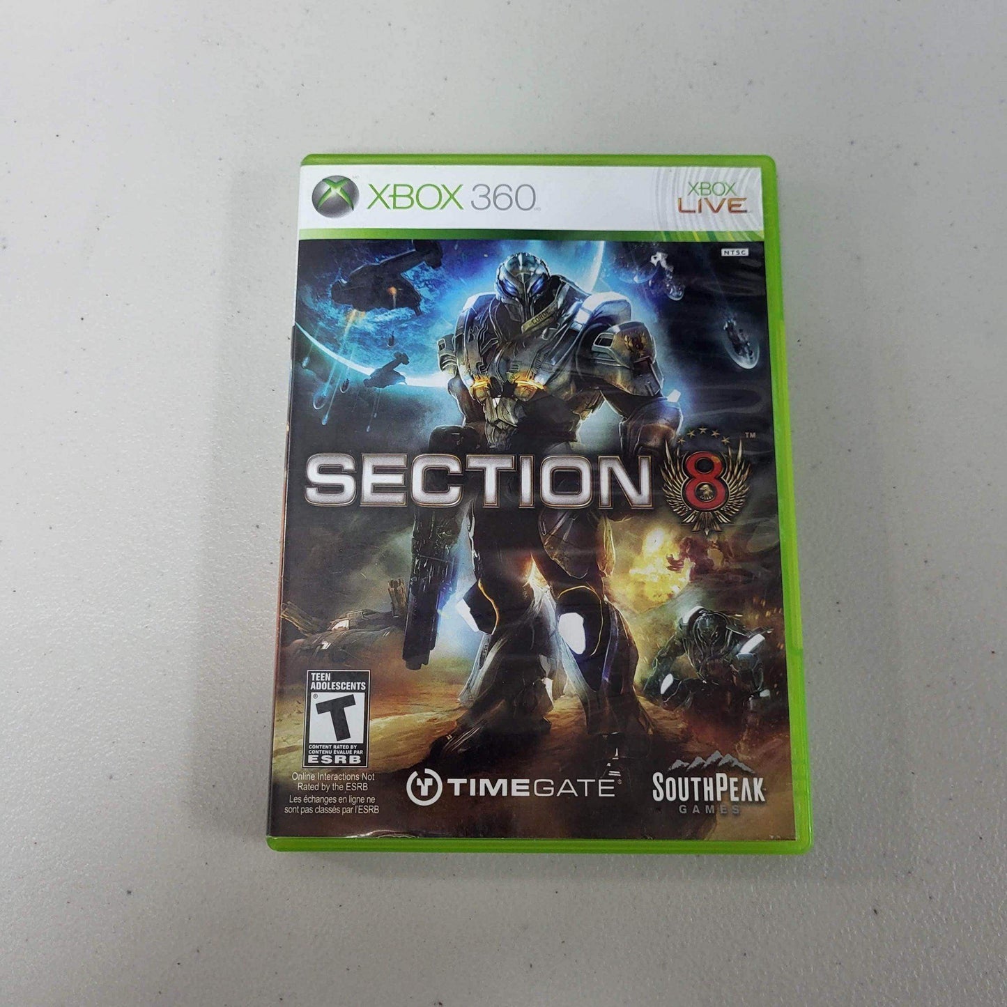 Section 8 Xbox 360 (Cib) -- Jeux Video Hobby 