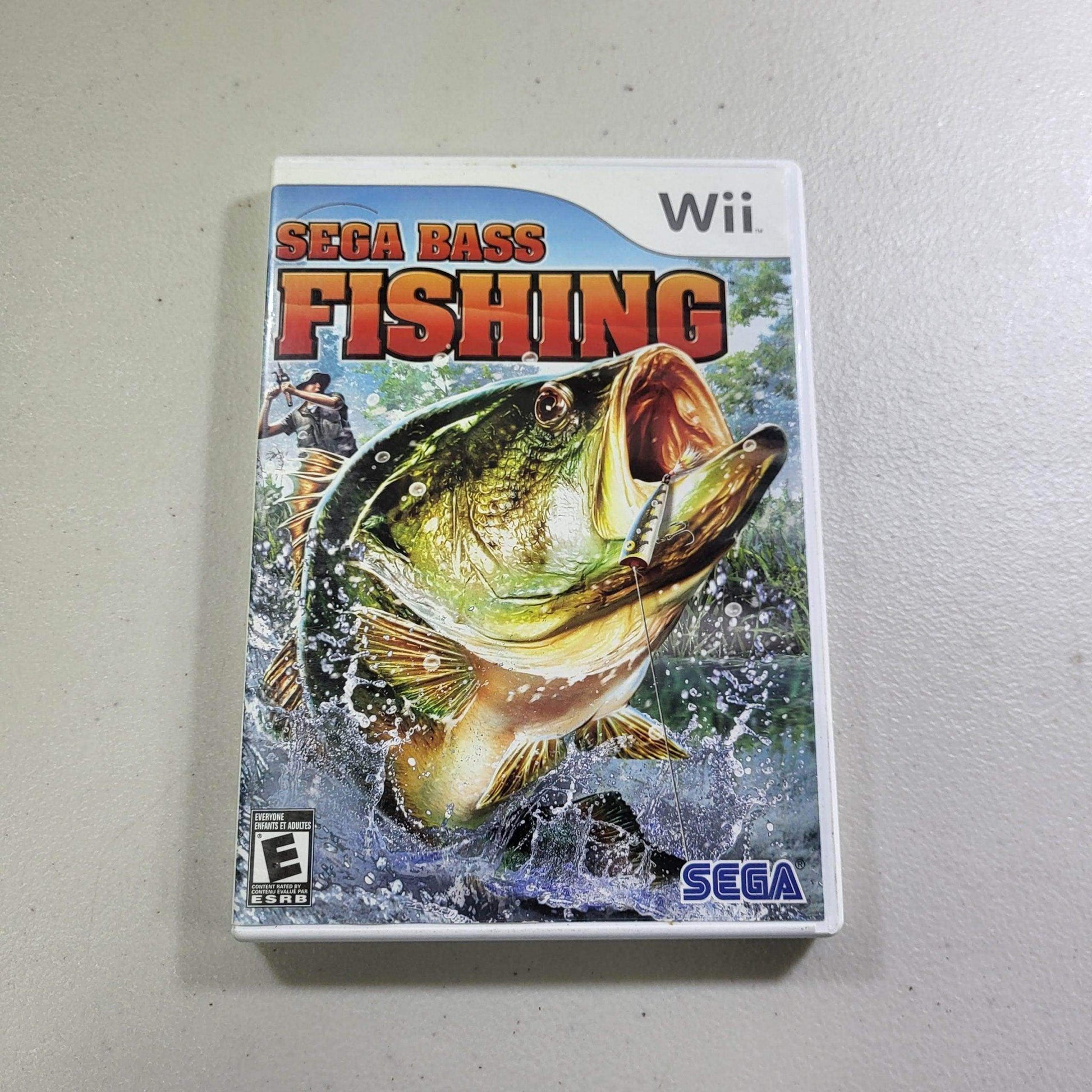 Sega Bass Fishing Wii (Cib) -- Jeux Video Hobby 