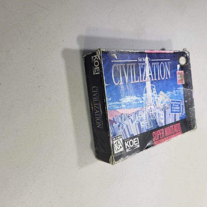 Sid Meier's Civilization Super Nintendo (Cb) (Condition-) -- Jeux Video Hobby 