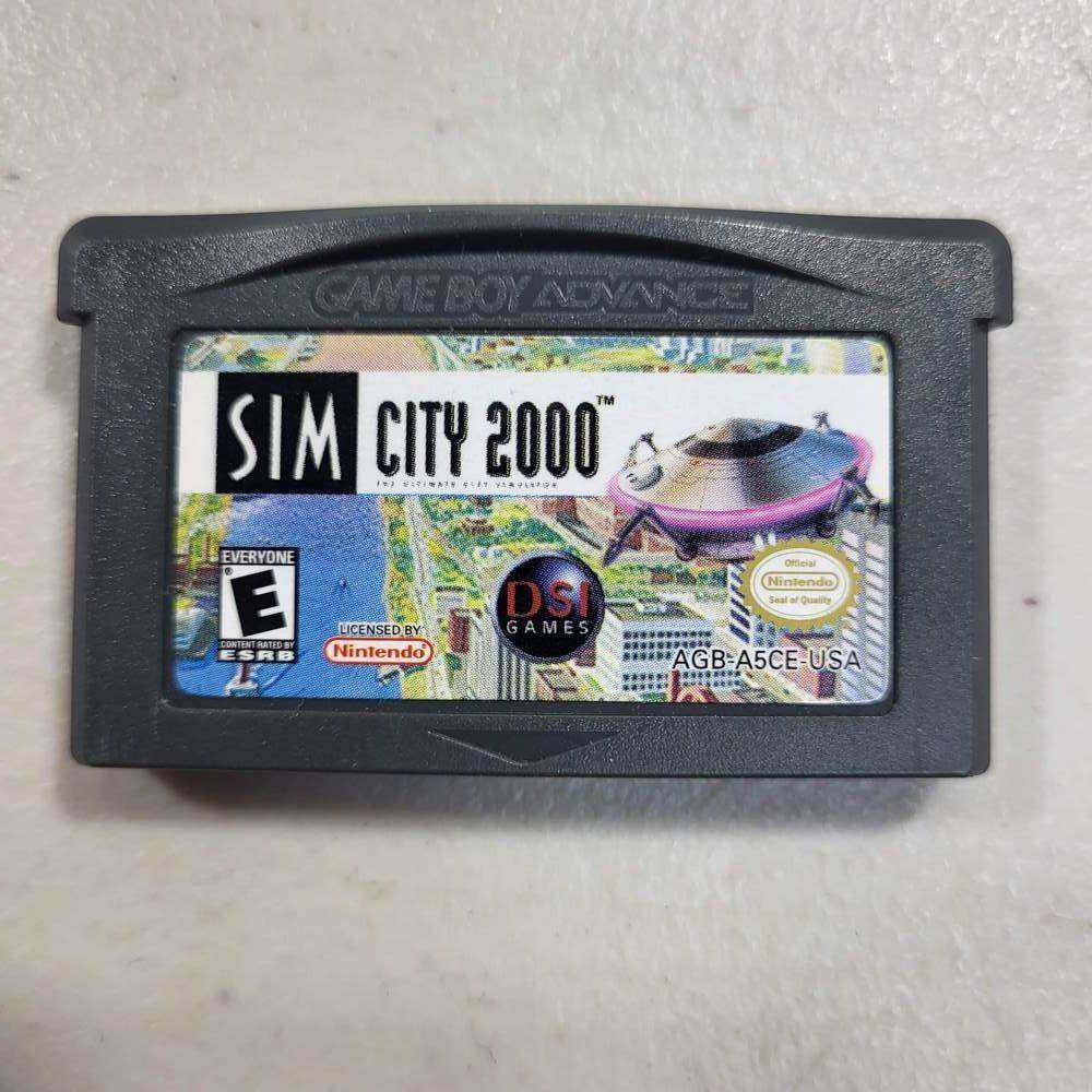SimCity 2000 GameBoy Advance (Loose) -- Jeux Video Hobby 