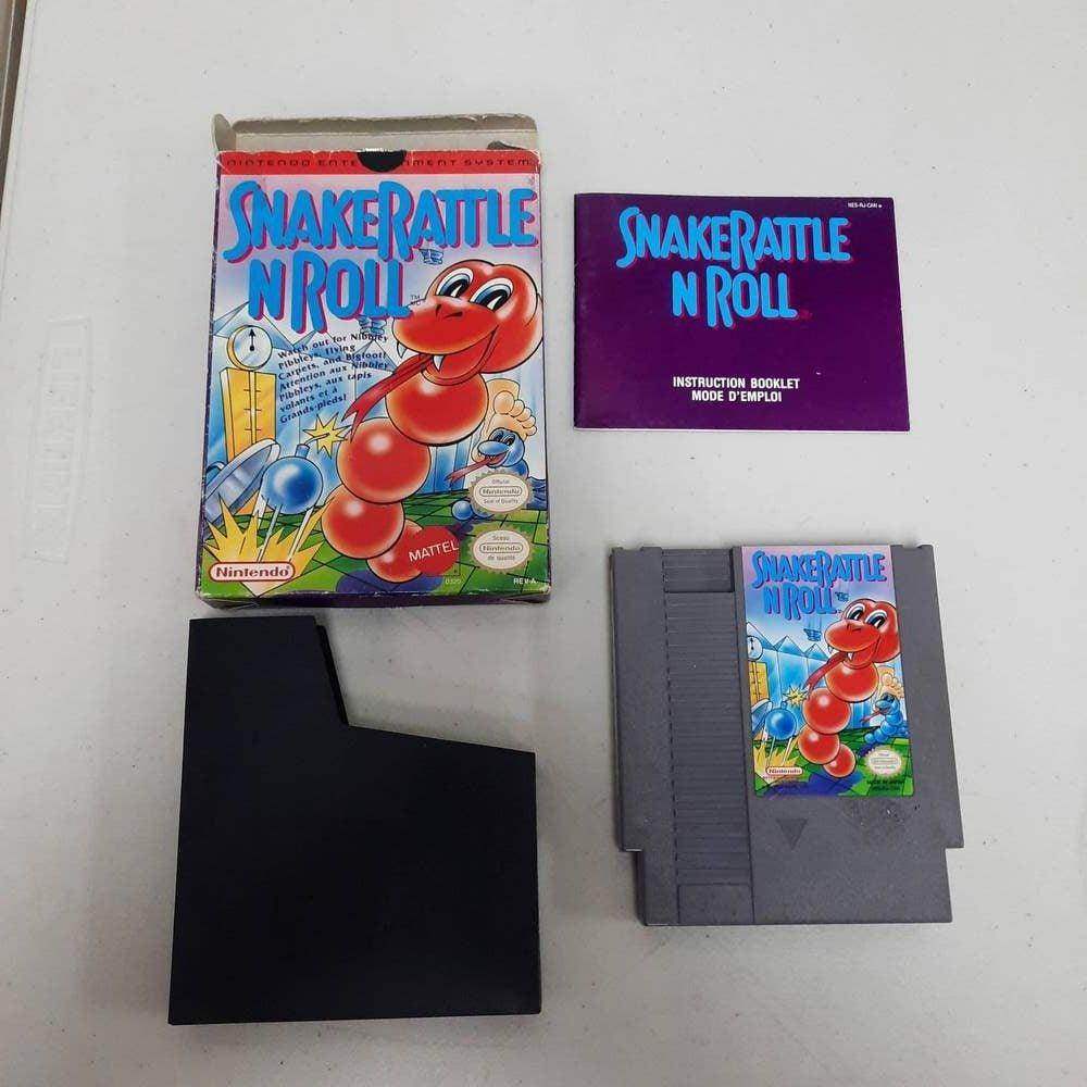 Snake Rattle N Roll NES (Cib) -- Jeux Video Hobby 