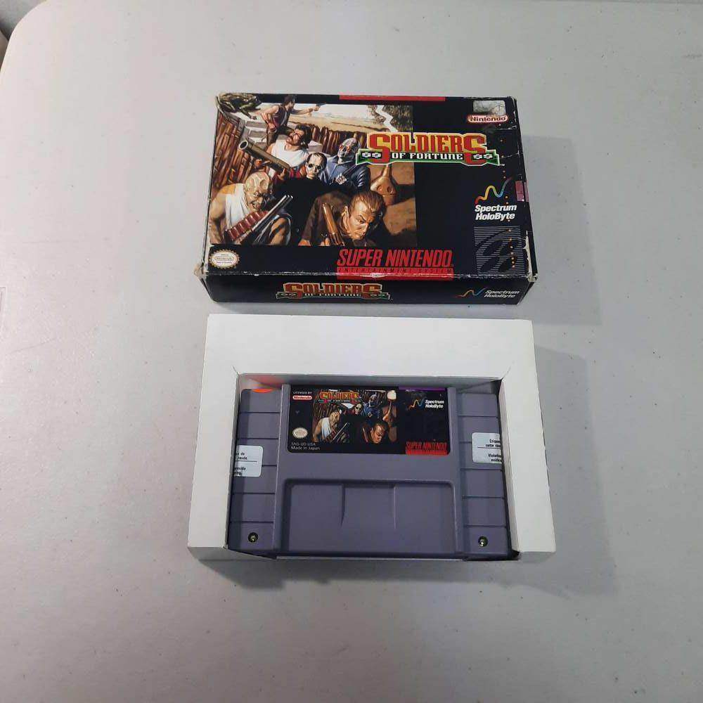 Soldiers Of Fortune Super Nintendo (Cb) (Condition-) -- Jeux Video Hobby 