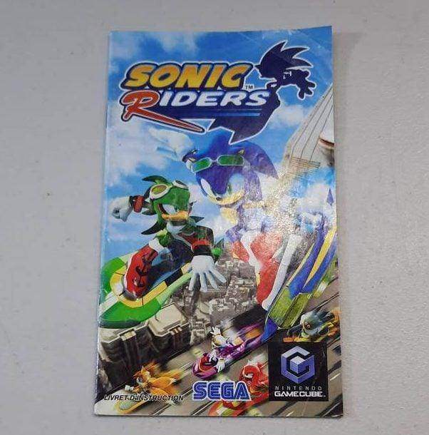 Sonic Riders Gamecube (Instruction) *French/Francais -- Jeux Video Hobby 