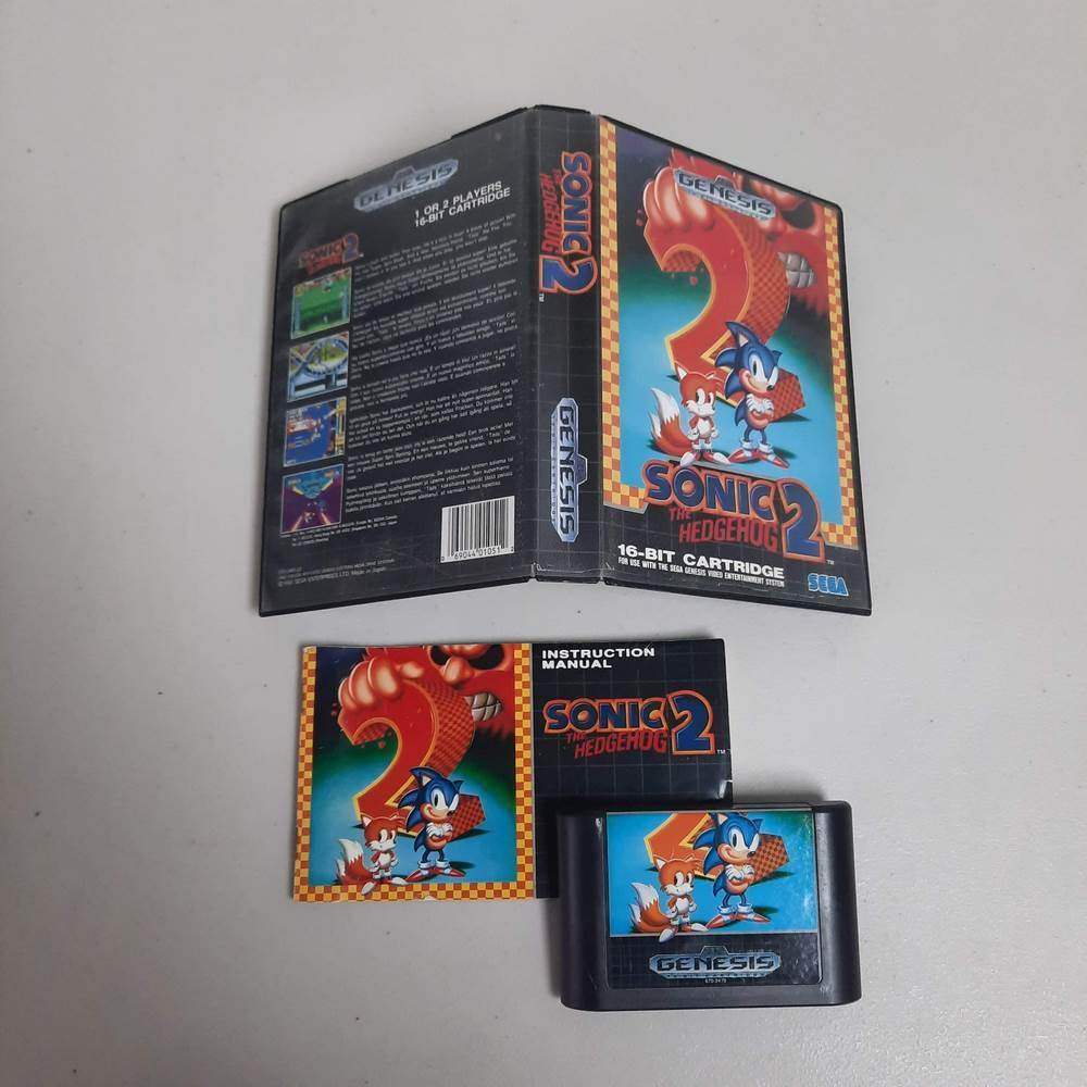 Sonic The Hedgehog 2 Sega Genesis (Cib) -- Jeux Video Hobby 