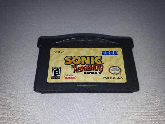 Sonic The Hedgehog Genesis GameBoy Advance (Loose) -- Jeux Video Hobby 