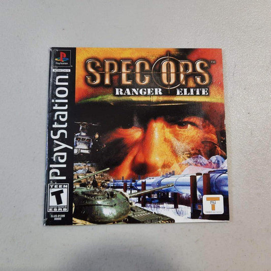 Spec Ops Ranger Elite Playstation (Instruction) *Anglais/English -- Jeux Video Hobby 