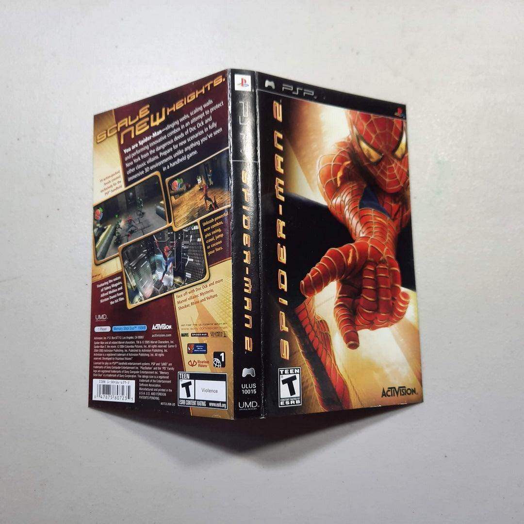 Spiderman 2 PSP (Box Cover) -- Jeux Video Hobby 