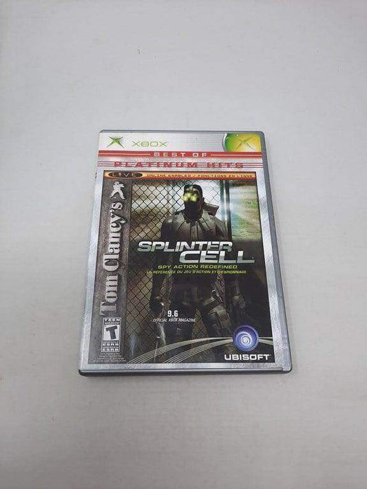 Splinter Cell [ Best Of Platinum Hits] Xbox (Cib) -- Jeux Video Hobby 