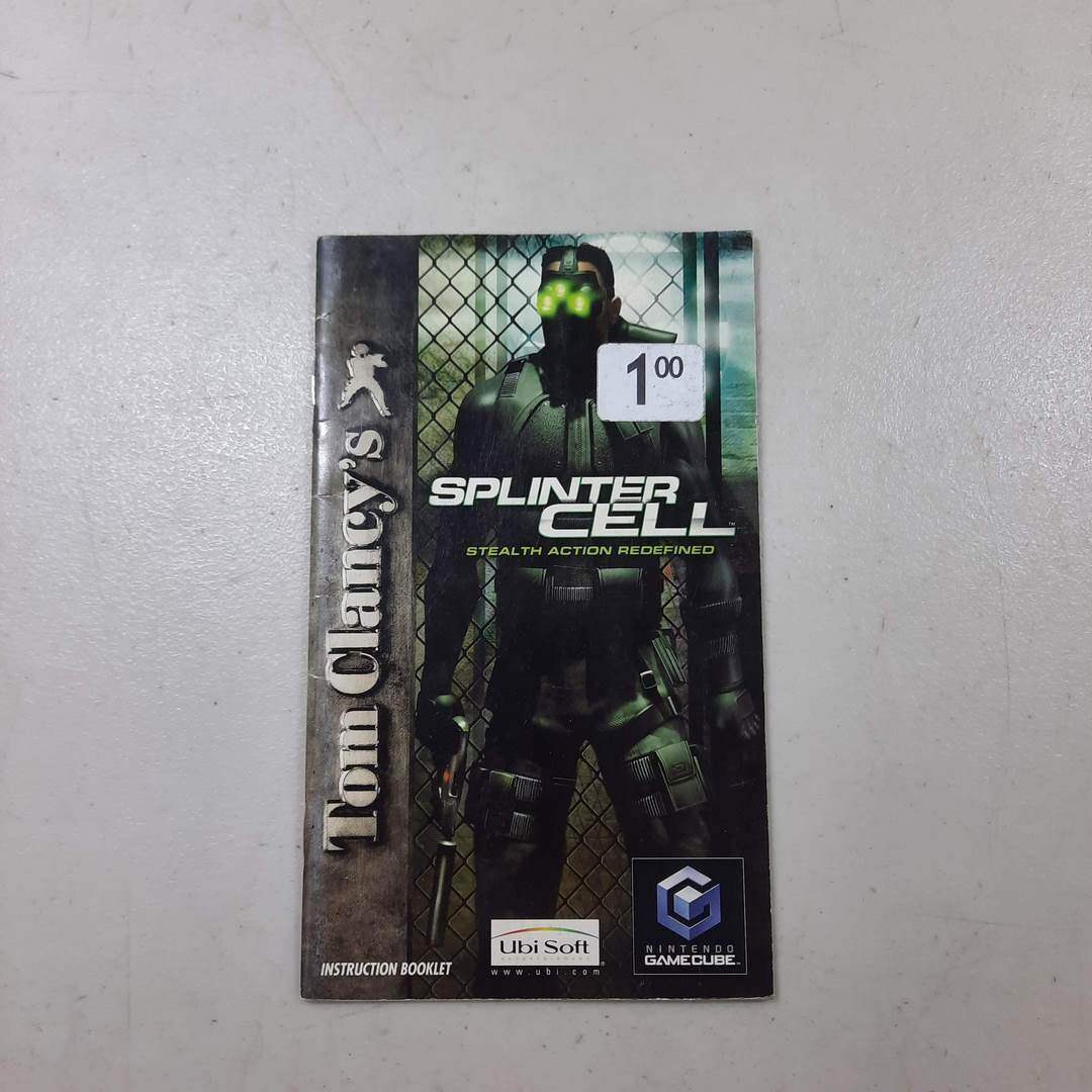 Splinter Cell Gamecube (Instruction) *Anglais/English -- Jeux Video Hobby 