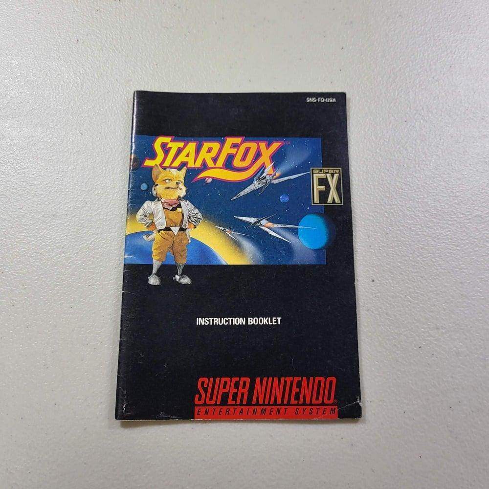 Star Fox Super Nintendo (Instruction) *Anglais/English -- Jeux Video Hobby 