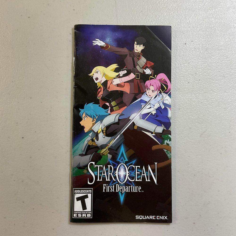 Star Ocean First Departure PSP (Instruction) *French/Francais -- Jeux Video Hobby 