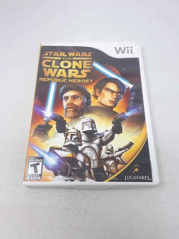 Star Wars Clone Wars: Republic Heroes Wii (Cb) -- Jeux Video Hobby 