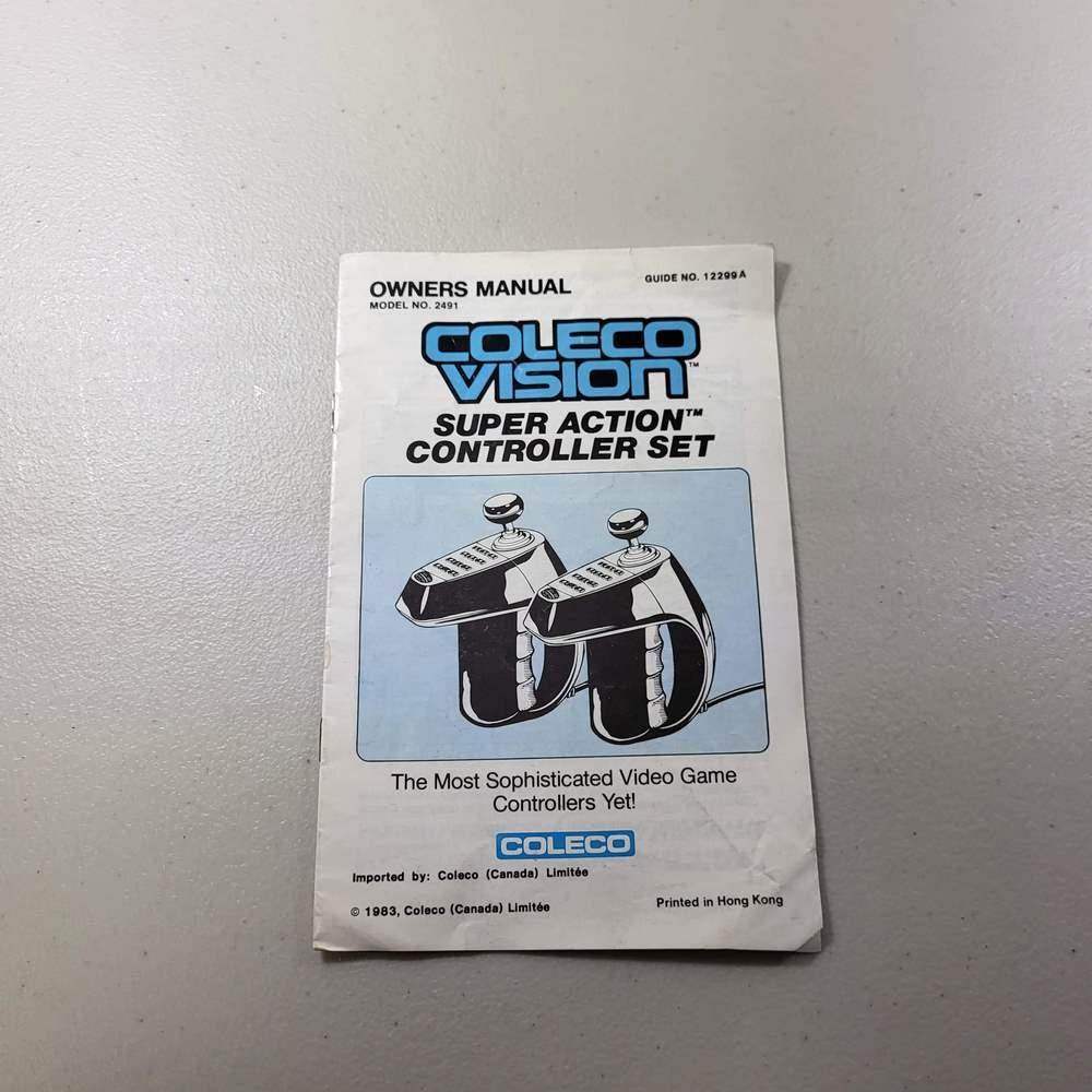 Super Action Controller Colecovision (Instruction) *Anglais/English -- Jeux Video Hobby 