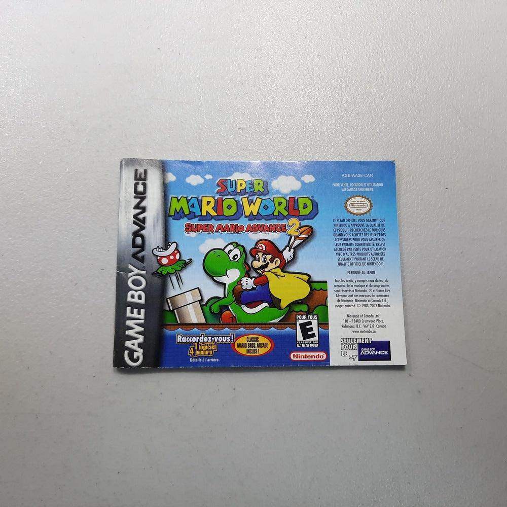 Super Mario Advance 2 GameBoy Advance (Instruction) *French/Francais -- Jeux Video Hobby 