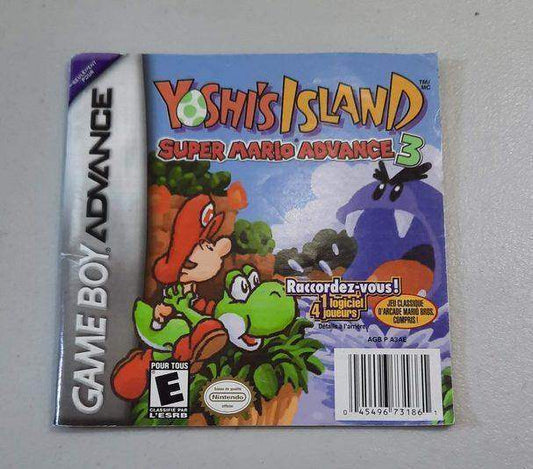 Super Mario Advance 3 Yoshi's Island GameBoy Advance (Instruction) *French/Fran -- Jeux Video Hobby 