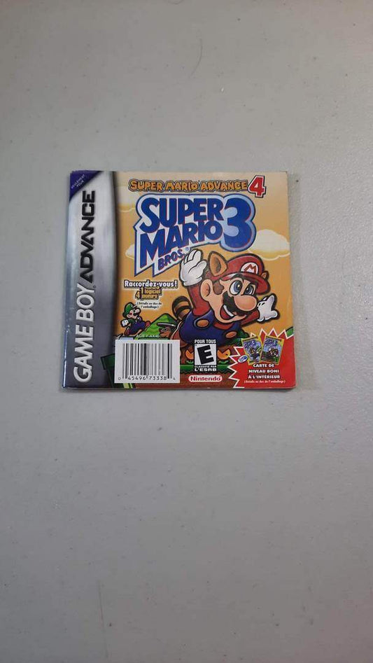 Super Mario Advance 4 GameBoy Advance (Instruction) *French/Francais -- Jeux Video Hobby 