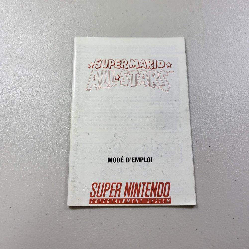 Super Mario All-Stars Super Nintendo (Instruction) *French/Francais -- Jeux Video Hobby 