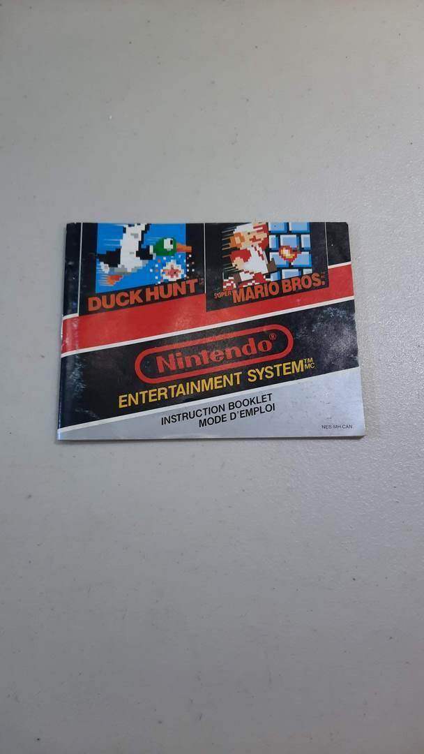 Super Mario Bros And Duck Hunt NES (Instruction) *Bilingual -- Jeux Video Hobby 