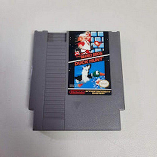 Super Mario Bros and Duck Hunt NES (Loose) -- Jeux Video Hobby 