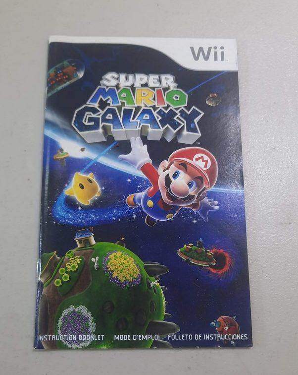 Super Mario Galaxy Wii (Instruction) *Trilingual -- Jeux Video Hobby 
