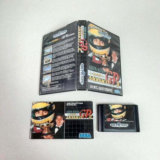 Super Monaco GP II Sega Genesis (Cib) -- Jeux Video Hobby 