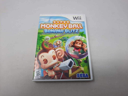 Super Monkey Ball Banana Blitz Wii (Cib) -- Jeux Video Hobby 