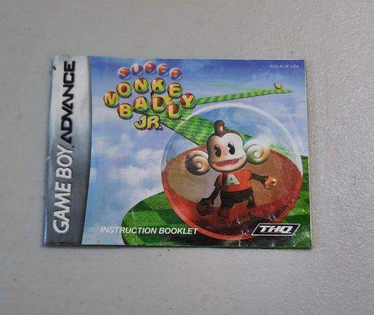 Super Monkey Ball Jr. GameBoy Advance (Instruction) *Anglais/English -- Jeux Video Hobby 