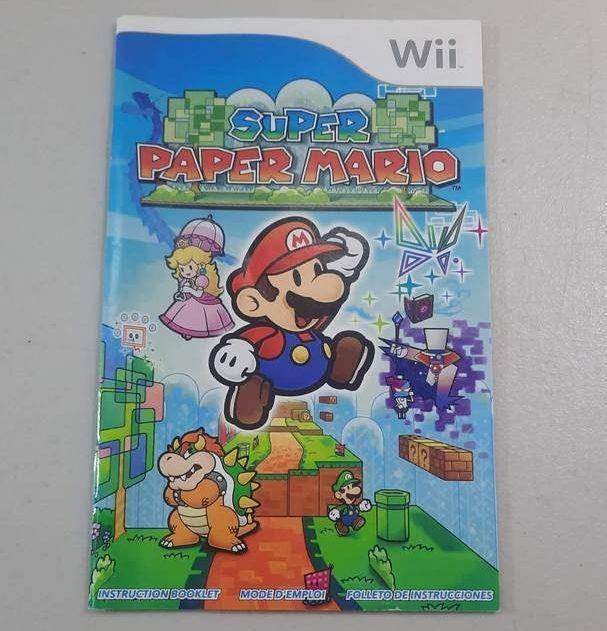 Super Paper Mario Wii (Instruction) *Trilingual -- Jeux Video Hobby 