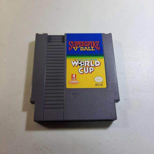 Super Spike Volleyball And World Cup Soccer NES (Loose) -- Jeux Video Hobby 