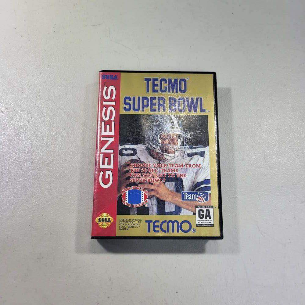Tecmo Super Bowl Sega Genesis (Cb) -- Jeux Video Hobby 