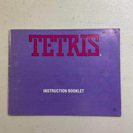 Tetris NES (Instruction) *Anglais/English -- Jeux Video Hobby 