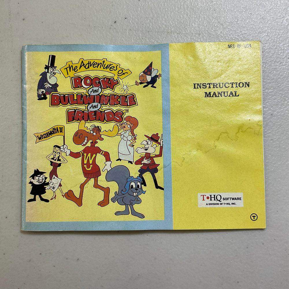 The Adventures Of Rocky And Bullwinkle And Friends NES (Instruction) *Anglais/ -- Jeux Video Hobby 