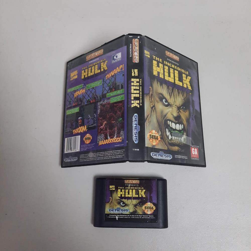 The Incredible Hulk Sega Genesis (Cb) (Condition-) -- Jeux Video Hobby 