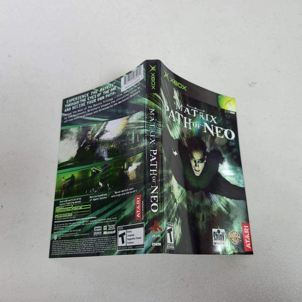 The Matrix Path Of Neo Xbox (Box Cover) *Anglais/English -- Jeux Video Hobby 