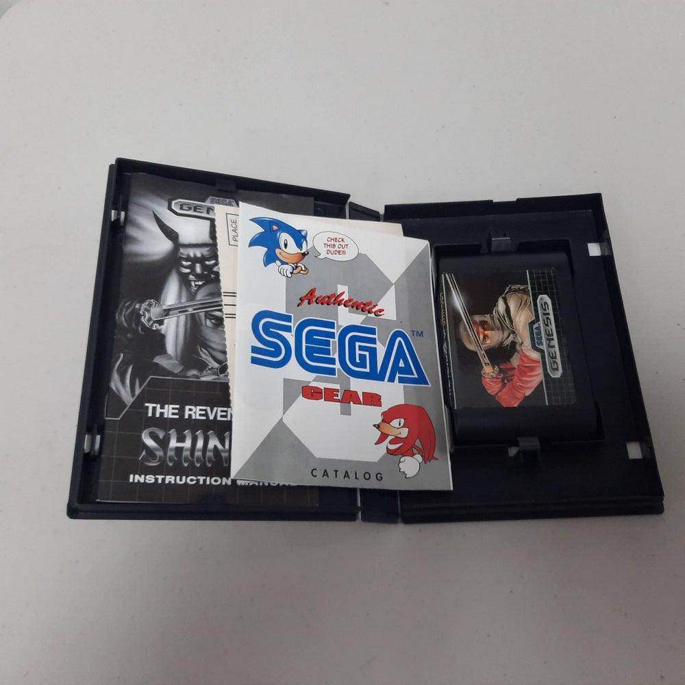 The Revenge Of Shinobi Sega Genesis (Cib) ) -- Jeux Video Hobby 