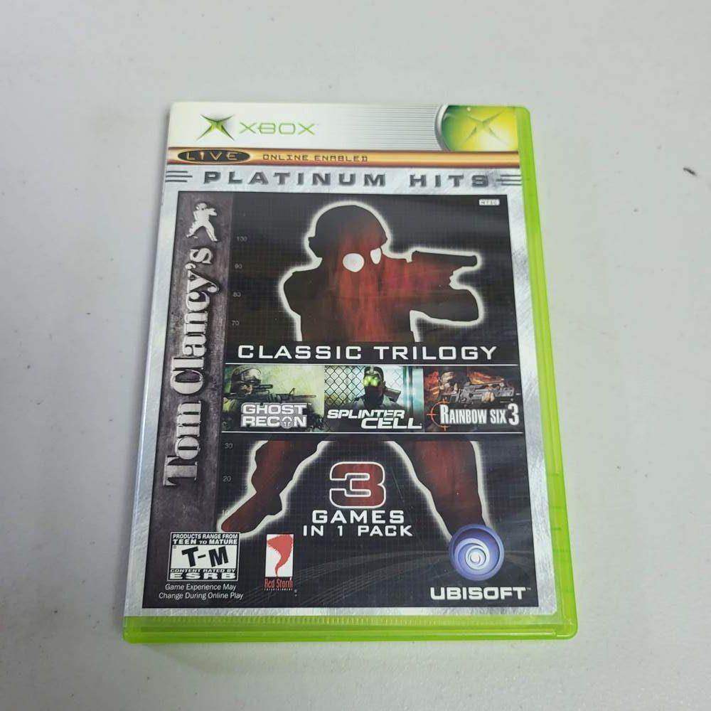 Tom Clancy's Classic Trilogy Xbox (Cib) -- Jeux Video Hobby 