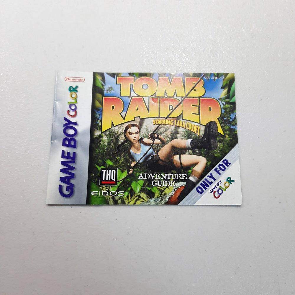 Tomb Raider GameBoy Color (Instruction) *Anglais -- Jeux Video Hobby 