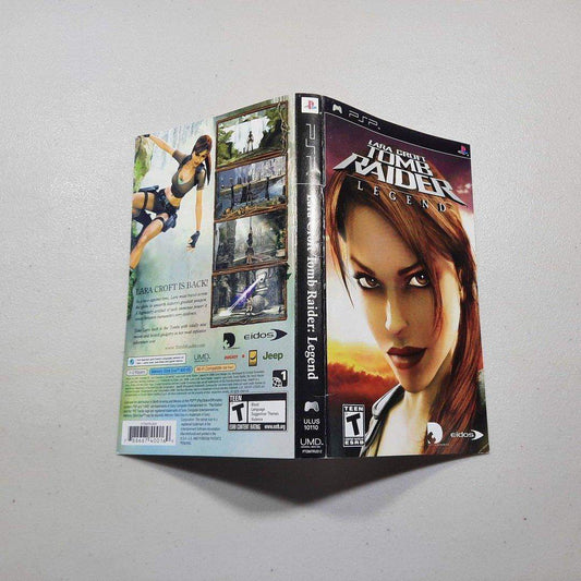 Tomb Raider Legend PSP (Box Cover) -- Jeux Video Hobby 
