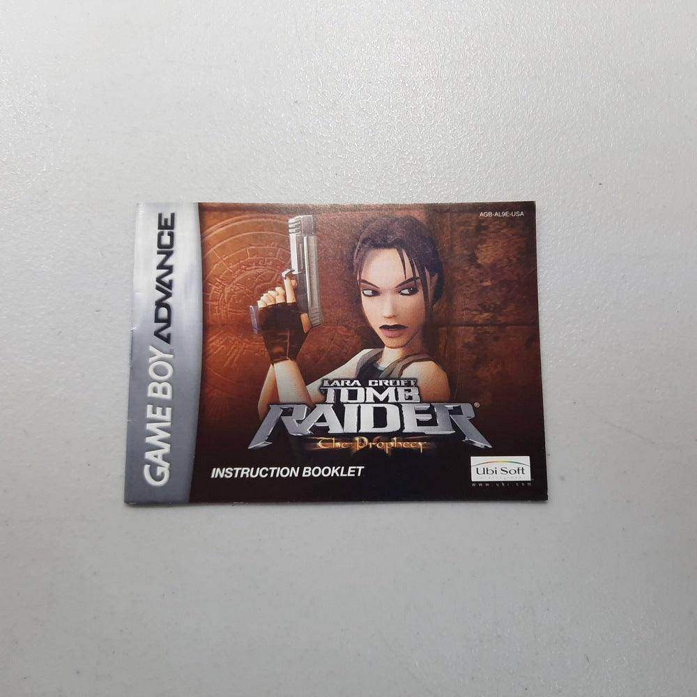 Tomb Raider The Prophecy GameBoy Advance (Instruction) *Anglais/English -- Jeux Video Hobby 
