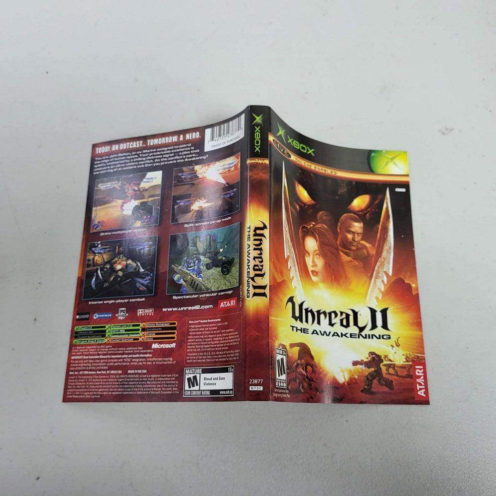 Unreal II The Awakening Xbox (Box Cover) *Anglais/English -- Jeux Video Hobby 