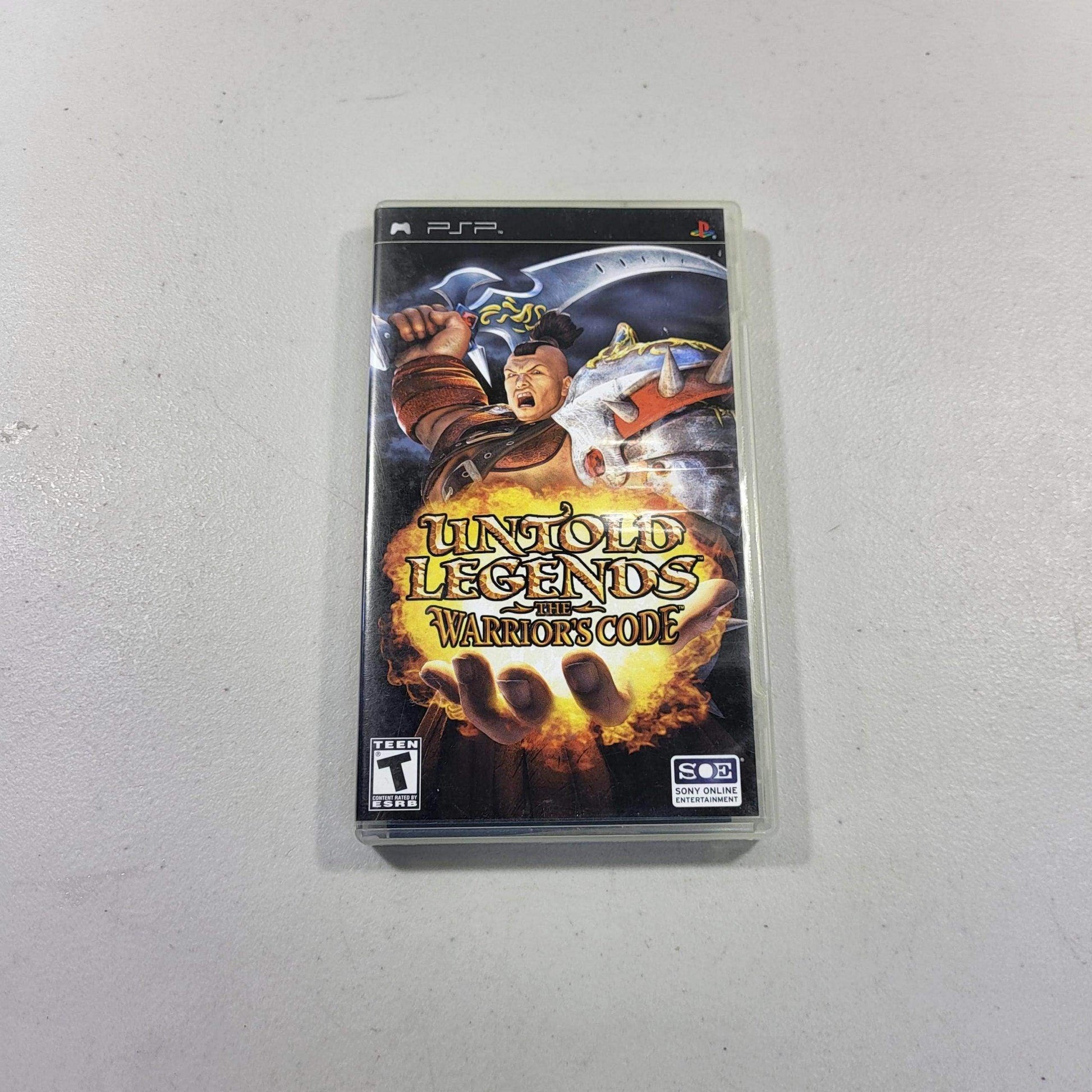 Untold Legends The Warrior's Code PSP (Cib) -- Jeux Video Hobby 