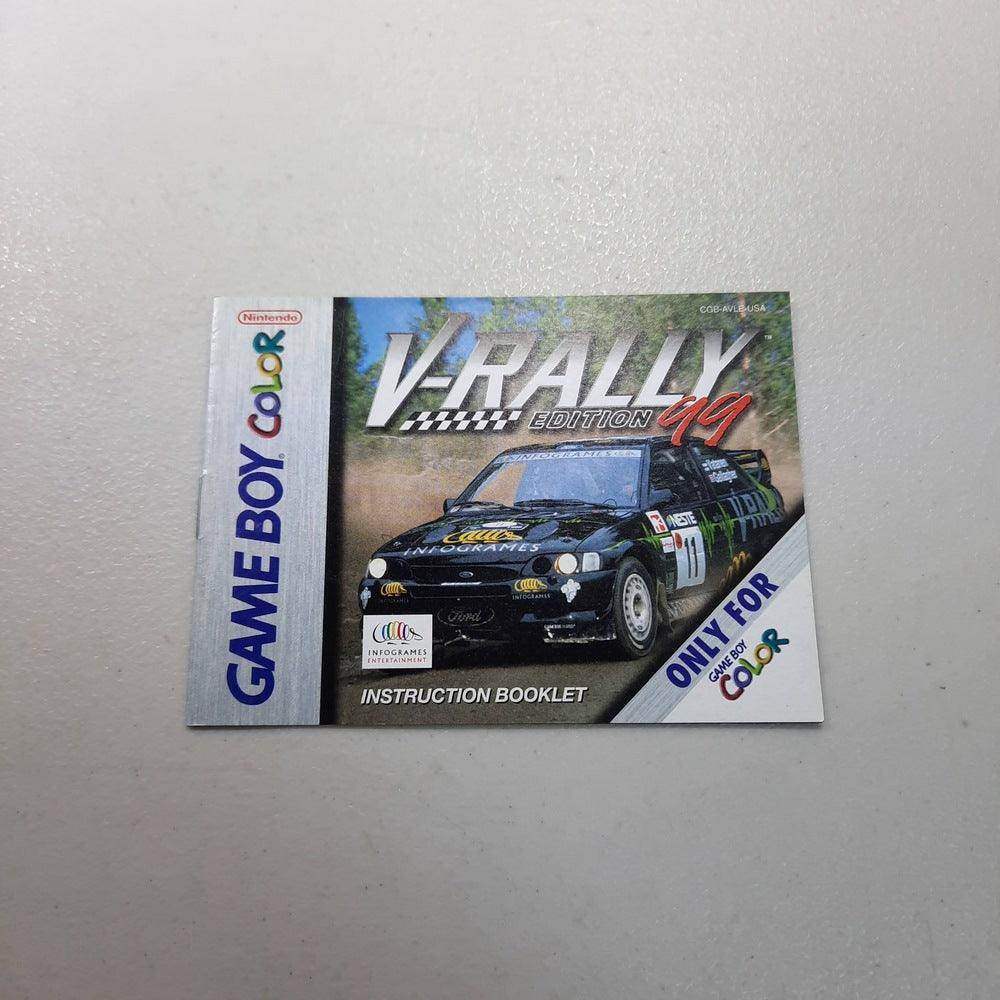 V-Rally Edition 99 GameBoy Color (Instruction) *Anglais -- Jeux Video Hobby 
