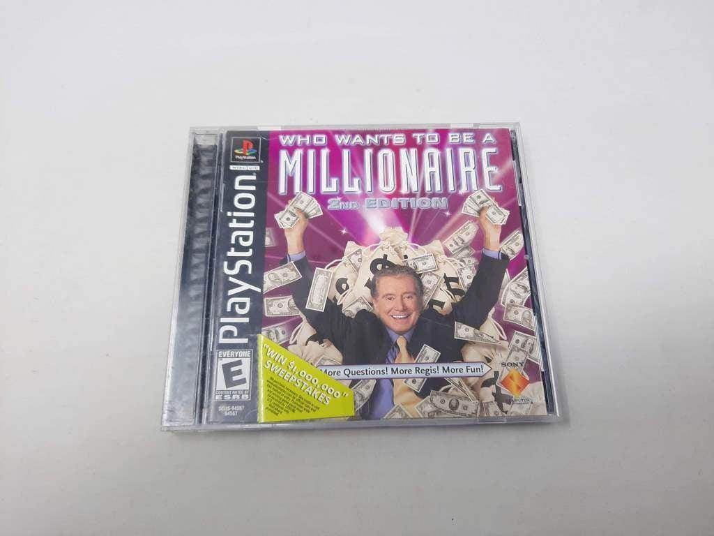 Who Wants To Be A Millionaire 2nd Edition Playstation (Cib) -- Jeux Video Hobby 