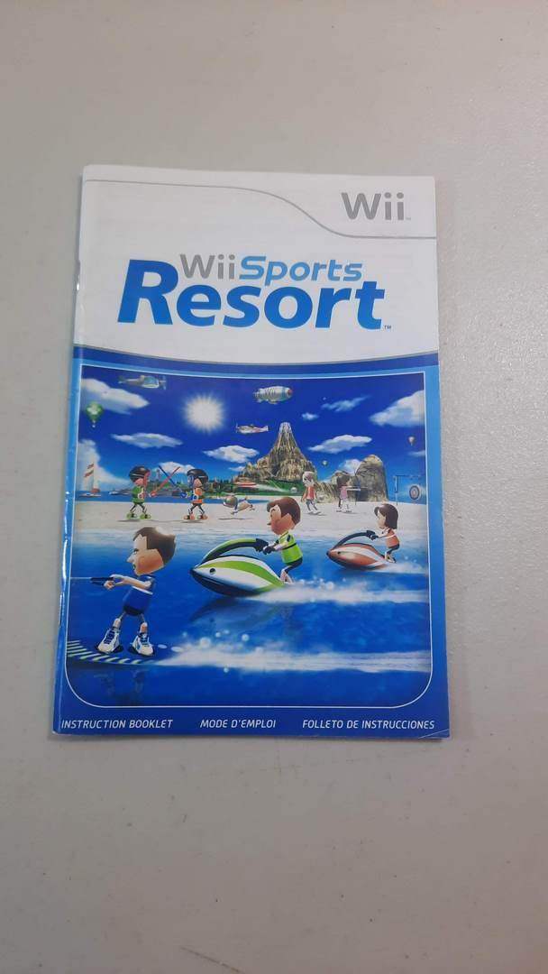 Wii Sports Resort Wii (Instruction) *Trilingual -- Jeux Video Hobby 